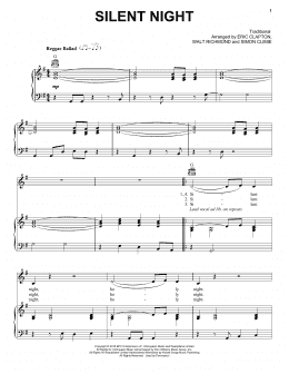 page one of Silent Night (Piano, Vocal & Guitar Chords (Right-Hand Melody))