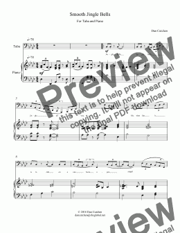 page one of Tuba-Jingle Bells