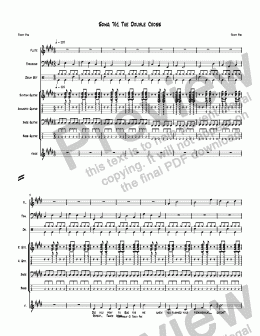 page one of Song 761 The Double Cross