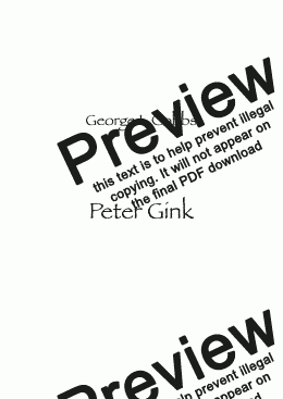 page one of Peter Gink