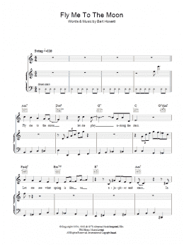 page one of Fly Me To The Moon (In Other Words) (Piano, Vocal & Guitar Chords)