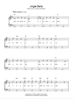 page one of Jingle Bells (Easy Piano)