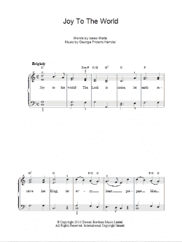 page one of Joy To The World (Easy Piano)