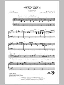 page one of Wagon Wheel (SATB Choir)