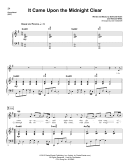 page one of It Came Upon The Midnight Clear (Piano & Vocal)