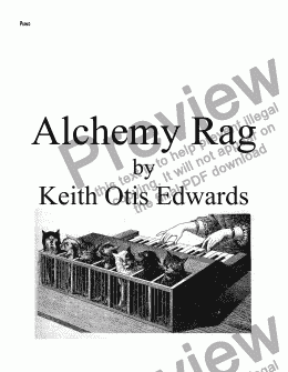 page one of Alchemy Rag