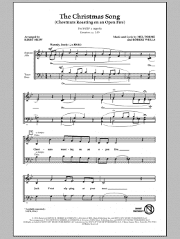 page one of The Christmas Song (Chestnuts Roasting On An Open Fire) (SATB Choir)