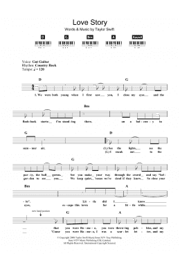 page one of Love Story (Piano Chords/Lyrics)