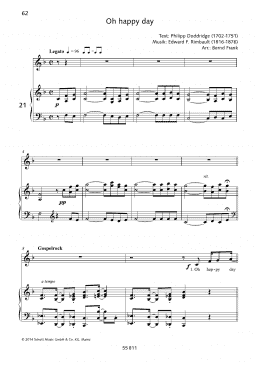 page one of Oh Happy Day (Piano & Vocal)