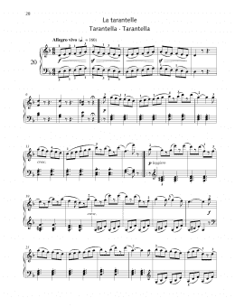 page one of Tarantella (Piano Solo)