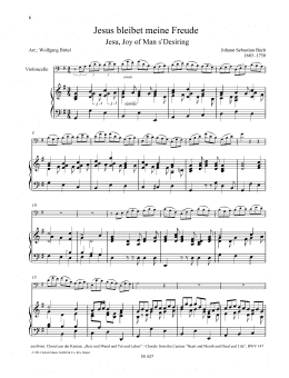 page one of Jesu, Joy of Man's Desiring (String Solo)