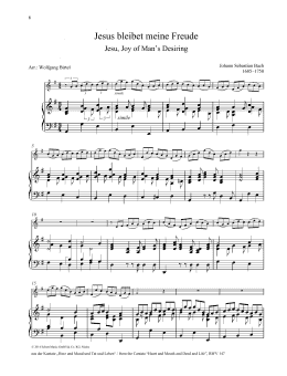 page one of Jesu, Joy of Man's Desiring (Woodwind Solo)