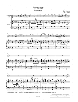 page one of Romance (Woodwind Solo)