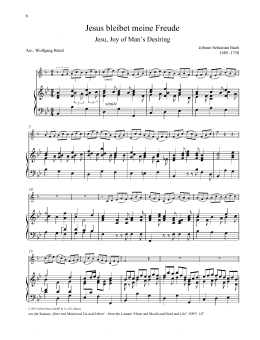 page one of Jesu, Joy of Man's Desiring (Brass Solo)