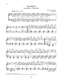 page one of Tarantella (Piano Solo)