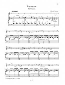 page one of Romance (Woodwind Solo)