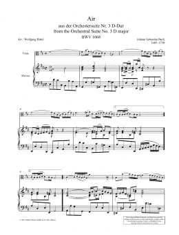 page one of Air (String Solo)