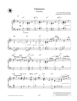 page one of Dreaming (Piano Solo)