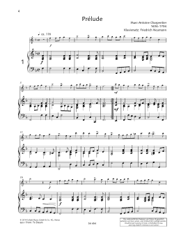 page one of Prélude (Woodwind Solo)