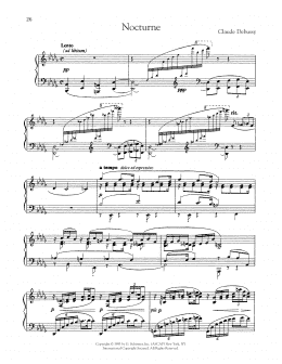 page one of Nocturne (Piano Solo)