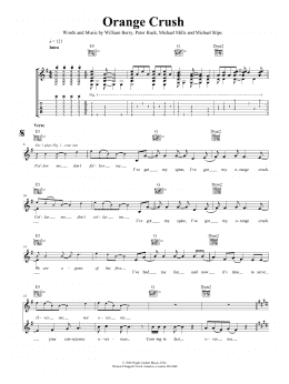 page one of Orange Crush (Guitar Tab)