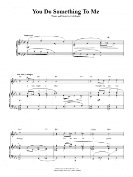 page one of You Do Something To Me (Piano, Vocal & Guitar Chords (Right-Hand Melody))