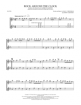 page one of Rock Around The Clock (Flute Duet)