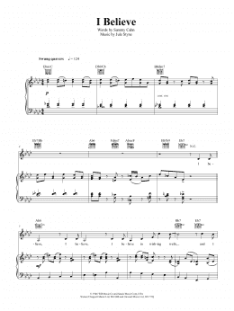 page one of I Believe (Piano, Vocal & Guitar Chords (Right-Hand Melody))