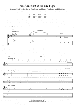 page one of An Audience With The Pope (Guitar Tab)