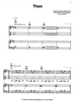 page one of Then (Piano, Vocal & Guitar Chords (Right-Hand Melody))
