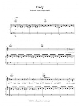 page one of Candy (Piano, Vocal & Guitar Chords (Right-Hand Melody))