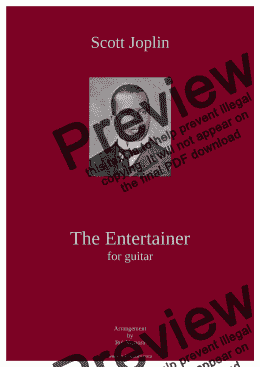 page one of The Entertainer