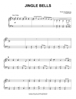 page one of Jingle Bells (Piano Solo)