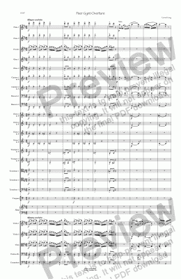 page one of Peer Gynt Overture