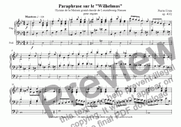 page one of Paraphrase sur le "Wilhelmus" for Organ, op. 40/2