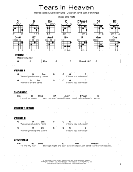 Tears In Heaven by Eric Clapton - Easy Ukulele (with Tab) - Guitar  Instructor