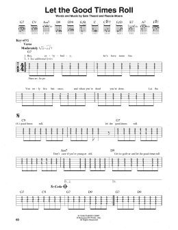 page one of Let The Good Times Roll (Guitar Cheat Sheet)