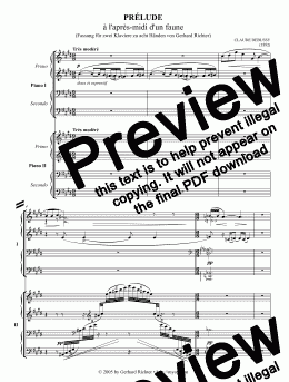 page one of ✅ C. Debussy - PRÉLUDE à l’ après-midi d’ un faune