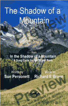 page one of The Shadow of a Mountain