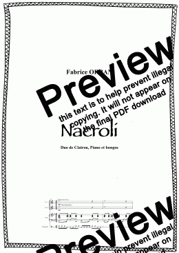 page one of Nacroli