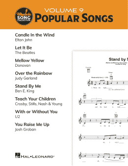 page one of Ukulele Song Collection, Volume 9: Popular Songs (Ukulele Collection)