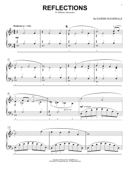 page one of Reflections (Piano Solo)