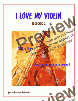 page one of I Love My Violin Book 2