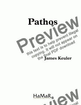 page one of Pathos