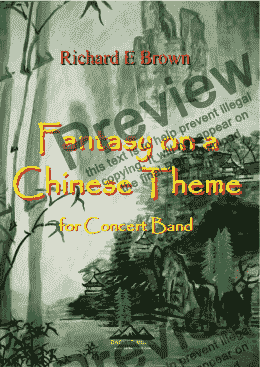 page one of Fantasy on a Chinese Theme