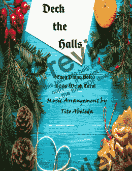 page one of Deck the Halls (Easy Piano Solo)