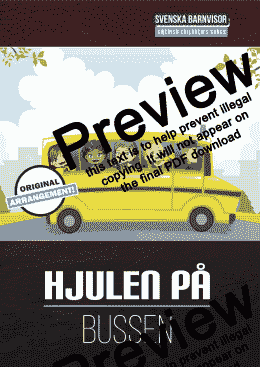 page one of Hjulen På Bussen