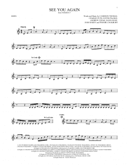 page one of See You Again (feat. Charlie Puth) (French Horn Solo)