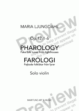 page one of Pharology