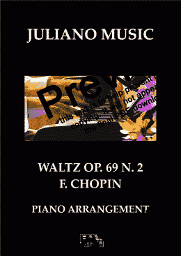 page one of WALTZ OP. 69 N. 2 - CHOPIN